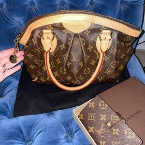 LV louis vuitton tivoli pm bag & LV viennios wallet VINTAGE 2008